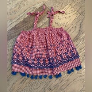 Crown & Ivy Picnic Tassel Top